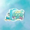 Pura Vida Donald Duck Good Times Sticker