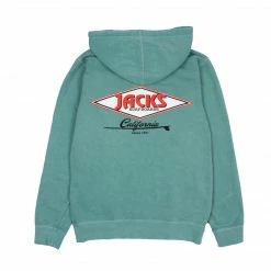 Jack's Surfboards Mens Cal Diamond Pigment Pullover Hoodie