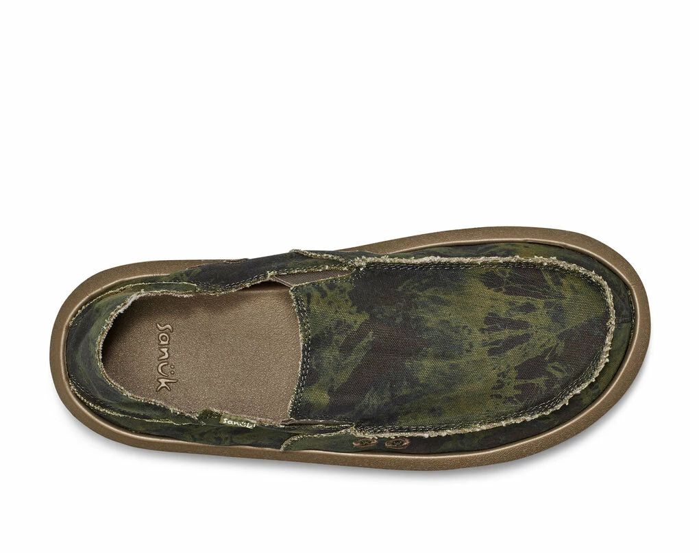 Sanuk Mens Vagabond St Tie Dye Shoe 8 Sanuk Mens Vagabond St Tie Dye Shoe