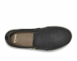 Sanuk Mens Vagabond Slip-On Washed Shoe 12 Sanuk Mens Vagabond Slip-On Washed Shoe