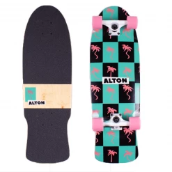 Alton Hatchet 30" Green/Black Cruiser Skateboard