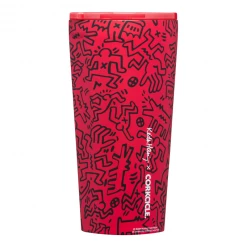 Corkcicle Drinkware 16oz Keith Haring Street Art Tumbler