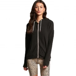 Volcom Womens Lil Zip Fleece Zip-Up Hoodie (PS)