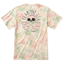 Roark Mens Fear The Sea Tie Dye S/S Tee