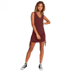 Volcom Cinch Ur Here Tie Side Dress (PS) 14 Volcom Cinch Ur Here Tie Side Dress (PS)