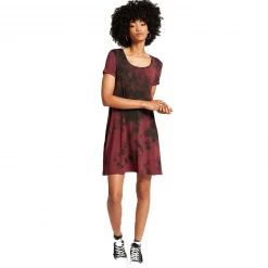 Volcom Be Easy Babe Tie Dye Dress (PS) Womens