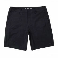 RVCA Mens Back In 19" Hybrid Short