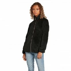 Volcom Womens Pheelin Phuzzy Zip Jacket
