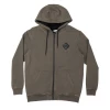Salty Crew Shelter Sherpa Zip Up Fleece Hoodie