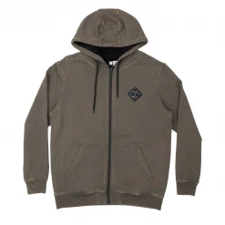 Salty Crew Shelter Sherpa Zip Up Fleece Hoodie