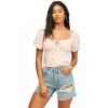 Billabong My Sunshine Crop Top 2 Billabong My Sunshine Crop Top