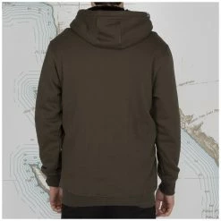 Salty Crew Shelter Sherpa Zip Up Fleece Hoodie