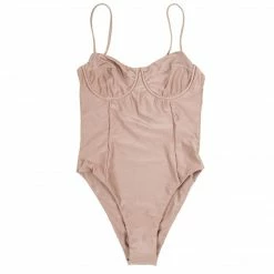 Thalassa Womens Coral One-Piece Swimsuit