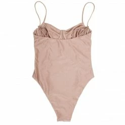 Thalassa Womens Coral One-Piece Swimsuit