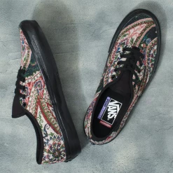 Vans Skate Authentic (Paisley) Black Shoe
