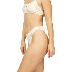 Womens Billabong X Wrangler Western Shore Havana Bikini Bottom