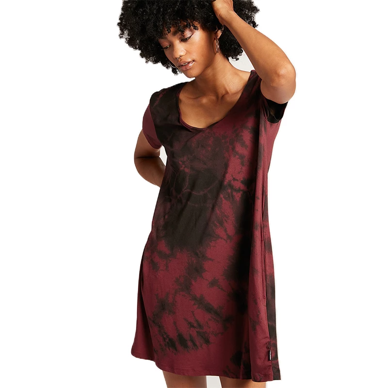 Volcom Be Easy Babe Tie Dye Dress (PS) Womens 4 Volcom Be Easy Babe Tie Dye Dress (PS) Womens