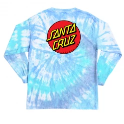 Santa Cruz BOYS Boy's Classic Dot L/S T-Shirt