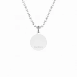 Get Back Supply Co. St. Christopher Surf Necklace- Aqua/Baby Blue Mens