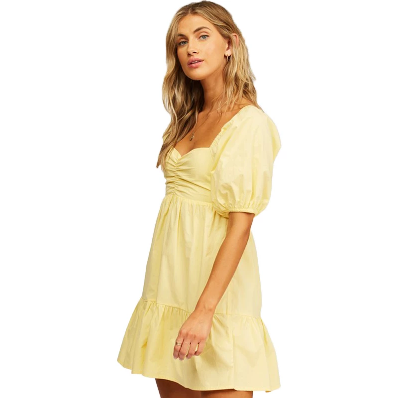Billabong Be Mine Babydoll Dress (PS) Womens 8 Billabong Be Mine Babydoll Dress (PS) Womens