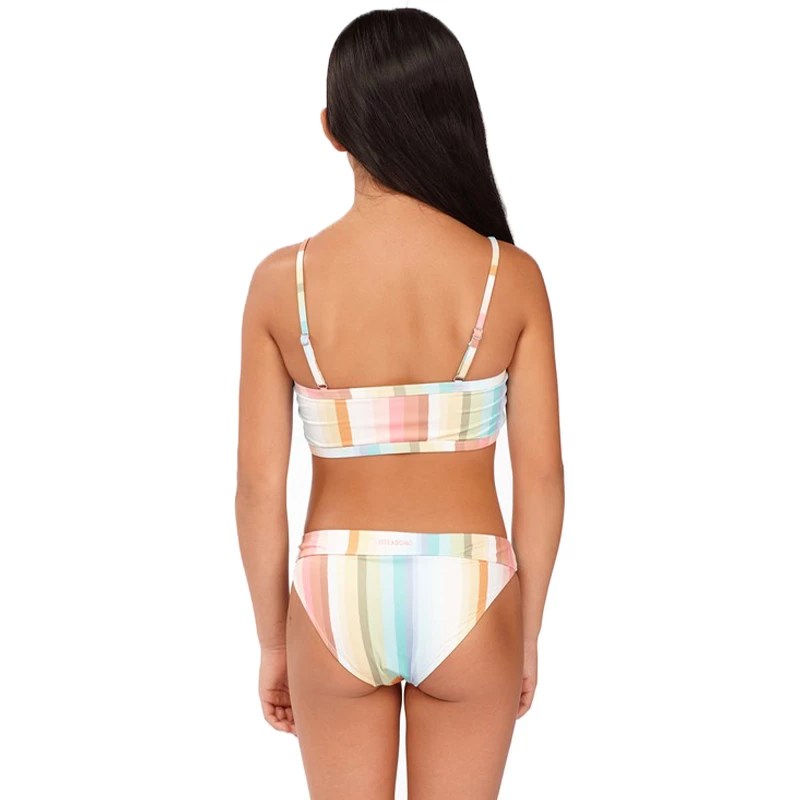 Billabong Kids Girl's Chasing Summer Banded Tank Bikini Set (PS) 4 Billabong Kids Girl's Chasing Summer Banded Tank Bikini Set (PS)