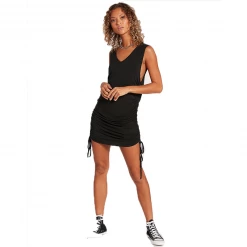 Volcom Cinch Ur Here Tie Side Dress (PS)