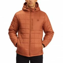 Billabong Mens A/Div Journey Hooded Zip-Up Puffer Jacket
