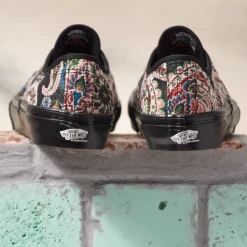 Vans Skate Authentic (Paisley) Black Shoe