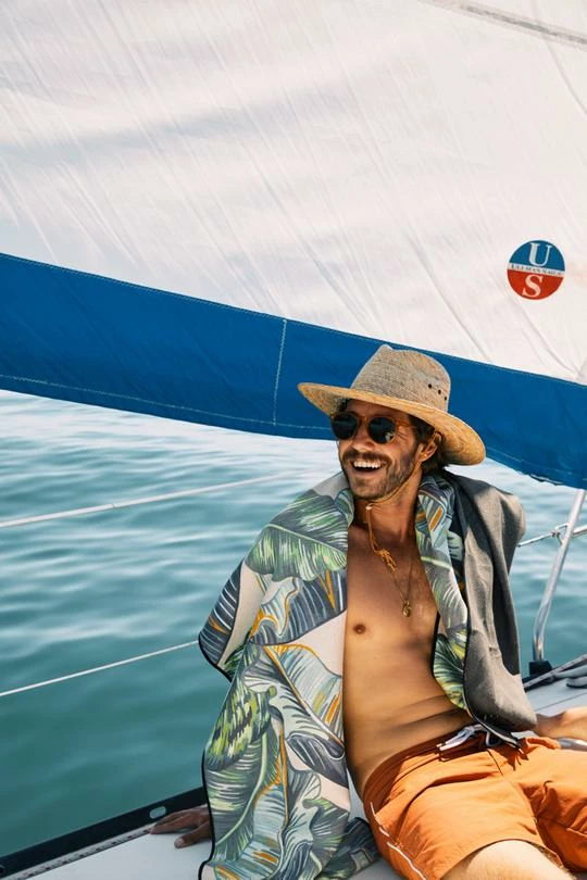 Nomadix Banana Leaf Green Towel Mens 5 Nomadix Banana Leaf Green Towel Mens