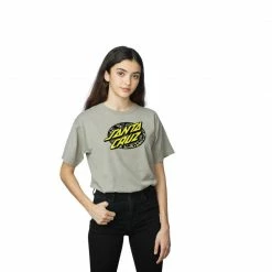 Santa Cruz Womens Women's Flier Oval Dot S/S T-Shirt