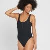 L*Space Womens Ribbed Float On One Piece Swimsuit