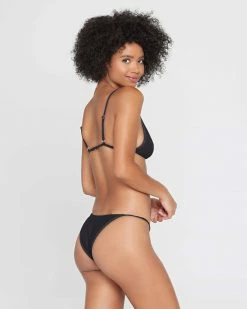 L*Space Womens Ribbed Millie Bikini Top