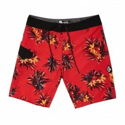 Volcom Mens Lido Print Mod-Tech Boardshorts (PS)