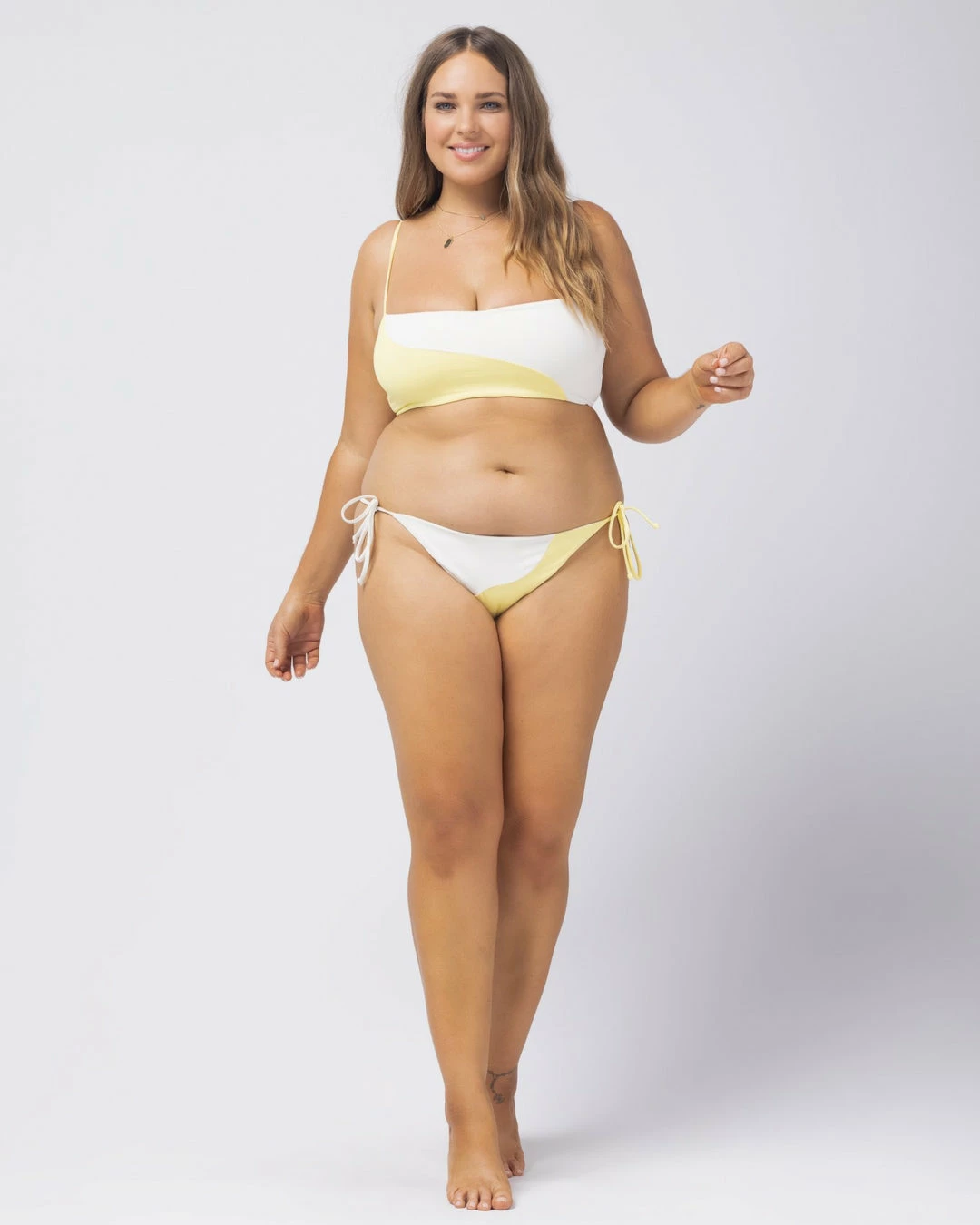 L*Space Color Block Dani Bikini Bottom Womens 8 L*Space Color Block Dani Bikini Bottom Womens