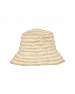 L*Space Isadora Stripe Bucket Hat Womens