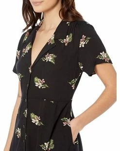 Volcom Womens Stormy Tropix S/S Dress