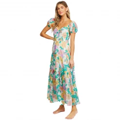Billabong Sunrise Maxi Dress Womens 9 Billabong Sunrise Maxi Dress Womens