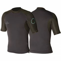 Men's Vissla High Seas 1mm Short Sleeve Wetsuit Top Mens