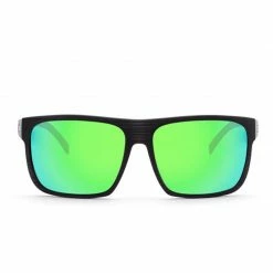Otis Eyewear After Dark Sunglasses (Black Matte/Mirror Green Polar)