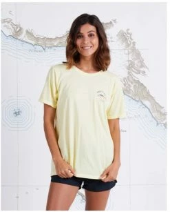 Salty Crew Women`s Ahi Mount Boyfriend S/S Tee Womens