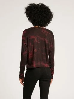 Volcom Be Easy Babe Tie Dye L/S Tee (PS)