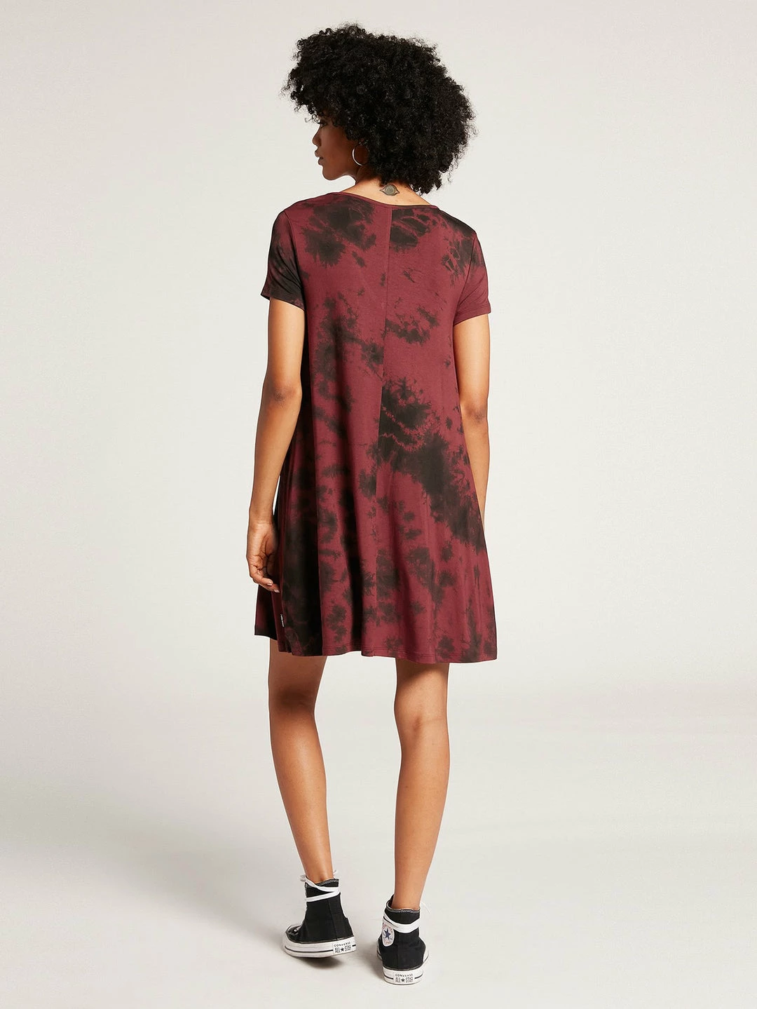 Volcom Be Easy Babe Tie Dye Dress (PS) Womens 5 Volcom Be Easy Babe Tie Dye Dress (PS) Womens