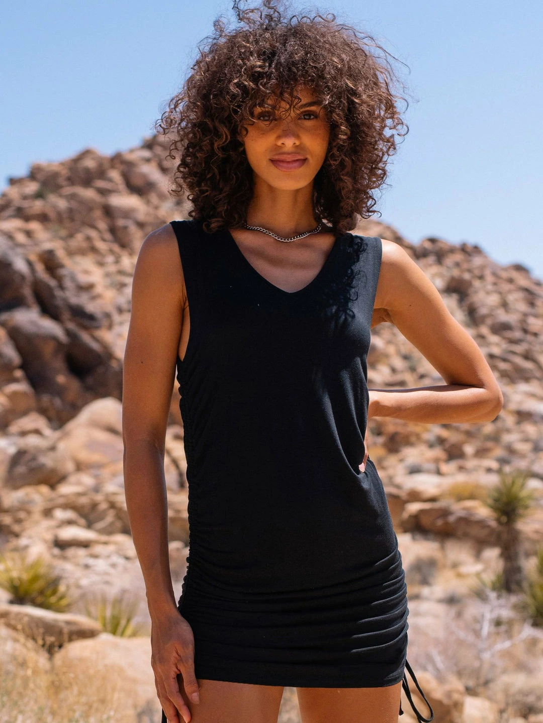 Volcom Cinch Ur Here Tie Side Dress (PS) 7 Volcom Cinch Ur Here Tie Side Dress (PS)