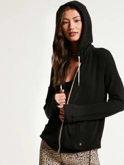 Volcom Womens Lil Zip Fleece Zip-Up Hoodie (PS)