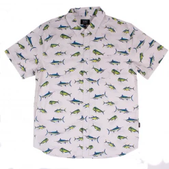 Jack's Surfboards Bait And Hook S/S Woven Shirt Mens