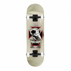 Birdhouse Skateboards Birdhouse Hawk Skull 2 Chrome 7.75" Complete
