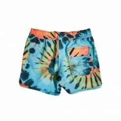 Alton Boys (2-7) Tye Dyer Volley 10" Elastic Boardshorts