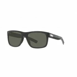 Costa Baffin Sunglasses (Net Gray With Gray Rubber/Gray Glass - Polarized)