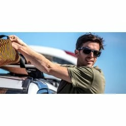 Costa Baffin Sunglasses (Net Gray With Gray Rubber/Gray Glass - Polarized)