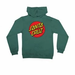 Santa Cruz Boy's Classic Dot Zip Up Hoodie Kids